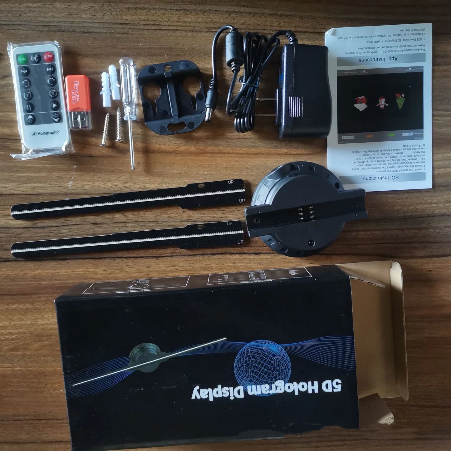 Proyector Holograma 3D con Bluetooth